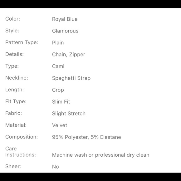 Cami Top - Picture 6 of 7